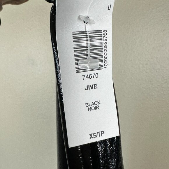 Wilfred Women's Pants Trousers Jive High Rise Faux Leather Shiny Black XS NWT - Picture 5 of 5